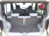 ◆定員乗車時のカーゴルームです。普段のお買い物の荷物やたくさんの収納が可能です。