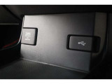 USBオーディオ用ソケットがついていますので携帯電話などを接続すれば音楽等の再生が可能です!