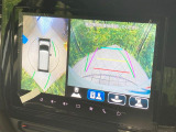 【全方位モニター用カメラ】専用のカメラにより、上から見下ろしたような視点で360度クルマの周囲を確認することができます☆死角部分も確認しやすく、狭い場所での切り返しや駐車もスムーズに行えます。