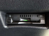 ETC車載器付きです。高速道路の料金所もスムーズに通過できます。