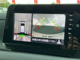 【アラウンドビューモニター】車両周辺をモニターで確認できて、駐車が苦手な人でもスムーズに駐車できます