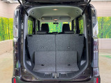普段のお買い物や通勤、送迎等に十分な荷室スペースを確保しております。セカンドシートを倒すと、大きな荷物の積載も可能です♪