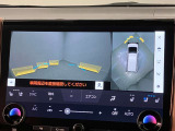 安全機能のバックモニター&全周囲モニターも装備です。