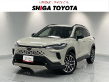 ☆当社試乗車として使用していました☆SUVらしい堂々とした逞しさと都会的な上質さを両立したエクステリアのカローラクロス ハイブリットです。