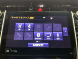 フルセグテレビ、DVD、CD、ブルートゥースオーディオなどが楽しめます。