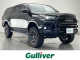 禁煙車 純正9型ナビ 全方位カメラ TRD2本出しマフラー キャノピー付き USB ETC 追従クルコン 衝突軽減 コーナーセンサー LEDオートライト フォグランプ 純正フロアマット リフトアップ