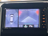 【アラウンドビューモニター】車を上から見下ろしているかのような映像で周囲の状況がひと目で確認、狭い駐車場に駐車するときも安心です♪