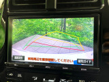 【バックカメラ】駐車時に後方がリアルタイム映像で確認できます。大型商業施設や立体駐車場での駐車時や、夜間のバック時に大活躍!運転スキルに関わらず、今や必須となった装備のひとつです!