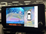 【パノラミックビューモニター】専用のカメラにより、上から見下ろしたような視点で360度クルマの周囲を確認することができます☆死角部分も確認しやすく、狭い場所での切り返しや駐車もスムーズに行えます。