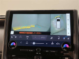 安全機能のバックモニター&全周囲モニターも装備です。