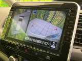 【アラウンドビューモニター】専用のカメラにより、上から見下ろしたような視点で360度クルマの周囲を確認することができます☆死角部分も確認しやすく、狭い場所での切り返しや駐車もスムーズに行えます。