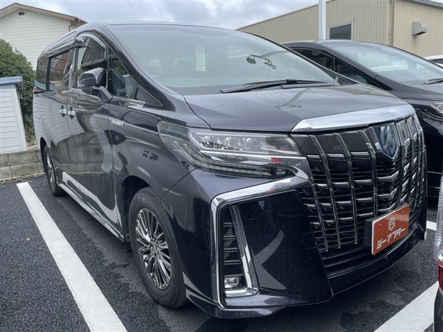 アルファード ハイブリッド 2.5 エグゼクティブ ラウンジ S E-Four 4WD 禁煙車 黒革...
