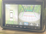 【全方位モニター用カメラ】専用のカメラにより、上から見下ろしたような視点で360度クルマの周囲を確認することができます☆死角部分も確認しやすく、狭い場所での切り返しや駐車もスムーズに行えます。