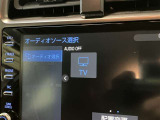 オーディオソース選択画面です。