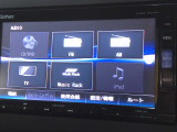 フルセグTVを搭載。AM/FMなどがご利用できます。