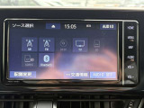 嬉しい装備です♪フルセグTV・DVD再生・Bluetoothオーディオに対応しています!!