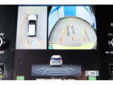 バックギアに入れるとバックカメラの映像がナビに映ります。障害物までの距離もわかりやすいです。