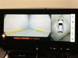 安全機能のバックモニター&全周囲モニターも装備です。