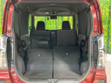 普段のお買い物や通勤、送迎等に十分な荷室スペースを確保しております。セカンドシートを倒すと、大きな荷物の積載も可能です♪