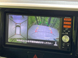 【アラウンドビューモニター】専用のカメラにより、上から見下ろしたような視点で360度クルマの周囲を確認することができます☆死角部分も確認しやすく、狭い場所での切り返しや駐車もスムーズに行えます。