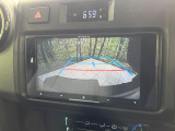 【バックカメラ】駐車時に後方がリアルタイム映像で確認できます。大型商業施設や立体駐車場での駐車時や、夜間のバック時に大活躍!運転スキルに関わらず、今や必須となった装備のひとつです!