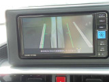 ☆両サイドビューです!左右両サイドに設置されたカメラからの映像を表示し、車両側方の安全確認や狭い小路での接触回避などの操作を補助するモードです。