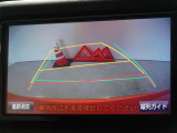 バックガイドモニターを装備しています、車庫入れもラクラクです。