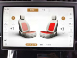 シートヒーター搭載。3段階で温度調節ができ、季節によっては欲しい機能の一つです。女性からの支持が非常に高い装備です。