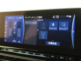 オーディオソース選択画面です。Bluetoothオーディオをご利用いただけます。