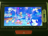 停車中には、ビデオやテレビ番組を楽しむことができます。待ち時間も快適に過ごせるのが魅力です。