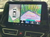 【全方位モニター用カメラ】専用のカメラにより、上から見下ろしたような視点で360度クルマの周囲を確認することができます☆死角部分も確認しやすく、狭い場所での切り返しや駐車もスムーズに行えます。