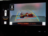 バックガイドモニターを装備しています、車庫入れもラクラクです。