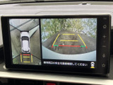 後方確認がしやすく、安全な駐車をサポート。ガイドライン表示で、狭い場所でもスムーズな駐車操作をアシストしてくれます。