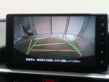バックガイドモニターで、後方を確認しながら安心して駐車することができます。運転初心者も熟練者も必須の機能ですよ!