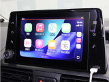 ■8インチタッチスクリーン(Apple CarPlay・Android Auto対応、USB入力端子、Bluetooth)