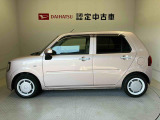 側面からの写真です。ご希望のお車が見当たらない場合は、弊社スタッフがしっかりとお客様のご要望に合ったお車をお探し致します。