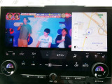 テレビ視聴可能です。ナビ画面と同時に表示することができます。