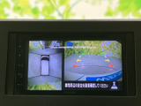 後方確認をサポートするモニター。狭い道や駐車時も安心です。安全運転をサポートする頼もしい機能です。