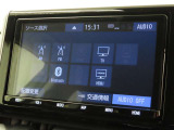 オーディオソース選択画面です。Bluetoothオーディオをご利用いただけます。