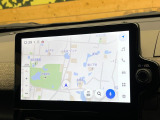 【10.5インチナビ】高級感とインパクトのある大画面ナビを装備。各種オーディオ操作はもちろん、スマホ連携もできる利便性の高いナビです♪