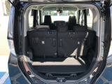 荷室空間も広く、シートアレンジもできるので使い分けできます。
