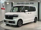 全国納車可 第三者機関証明書付 H SENSING 新車保証 試乗車 ワンオ-ナ- ナビLXU-242NBi TV Rカメラ CD録音 DVD装備のN-BOXカスタム コーディネートスタイル入庫!