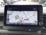 ナビは9インチホンダコネクトナビ(LXU-242NBi)装着!フルセグTV、ラジオ、CD・DVD、Apple Car Play、Android Auto、USB、Bluetoothが使用できます。