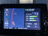 ナビ付き!目的地までスムーズにお出かけできますね!オーディオ機能も多彩です!