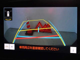バックガイドモニターを装備しています、車庫入れもラクラクです。