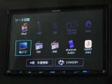 CD・DVD(再生機能)・ブルートゥース等を使用することができます。
