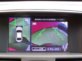 【アラウンドビューモニター】クルマの真上から見ているかのような映像、周囲の状況を知ることで、駐車を容易に行うための支援技術です。