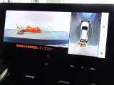 バックガイドモニターを装備しています、車庫入れもラクラクです。パノラミックビューモニターを搭載しています、上からの画像も表示されます。