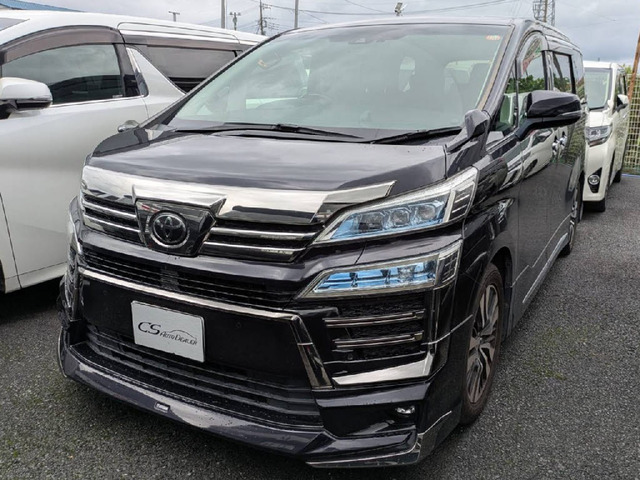 ヴェルファイア 2.5 Z Gエディション モデリスタエアロ 後席モニター 黒革
