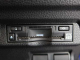 ETC車載器付きです。高速道路の料金所もスムーズに通過できます。